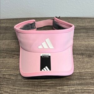 Adidas Pink Visor Hat 🩷